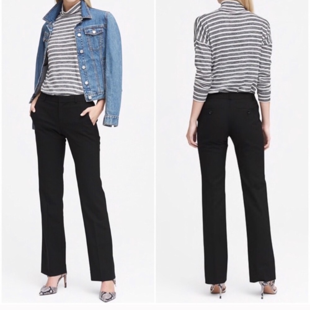 NWT, Banana Republic, Martin Fit Black Pants!